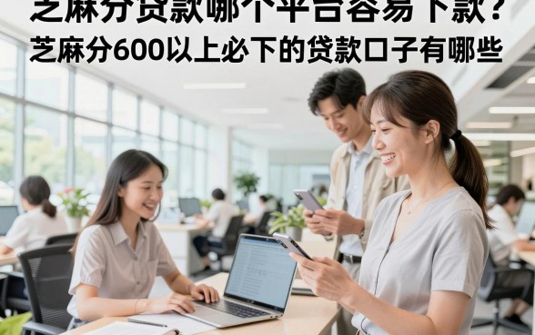 芝麻分贷款哪个平台容易下款？芝麻分600以上必下的贷款口子有哪些