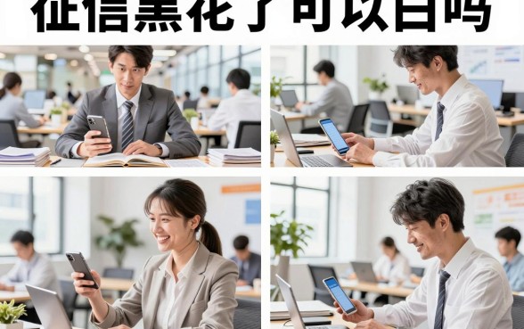征信黑花了可以白吗,征信黑了怎么恢复征信
