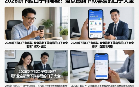 2026新下款口子有哪些？盘点最新下款容易的口子大全