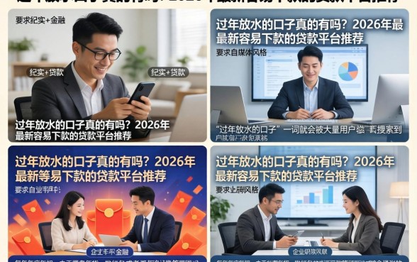 过年放水的口子真的有吗？2026年最新容易下款的贷款平台推荐