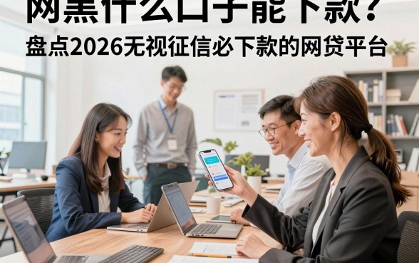 网黑什么口子能下款?盘点2026无视征信必下款的网贷平台