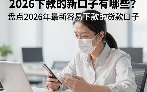 2026下款的新口子有哪些？盘点2026年最新容易下款的贷款口子