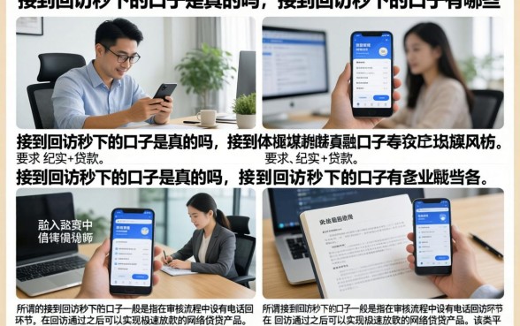 接到回访秒下的口子是真的吗，接到回访秒下的口子有哪些
