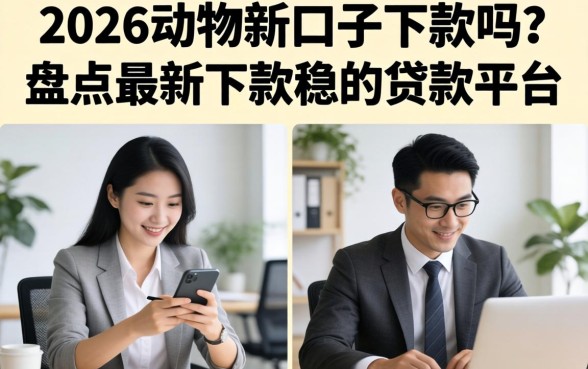 2026动物新口子下款吗？盘点最新下款稳的贷款平台