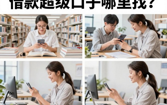 借款超级口子哪里找?2026年容易下款的正规借款超级口子推荐