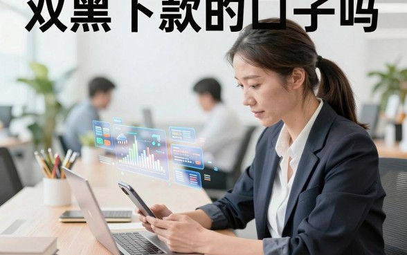 双黑下款的口子吗，征信黑户哪里能贷到钱