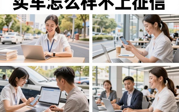 买车怎么样不上征信,征信不好如何贷款买车?