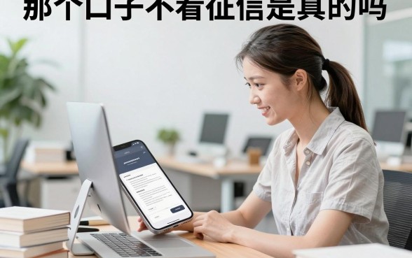 那个口子不看征信是真的吗，哪里有真正不看征信的贷款口子