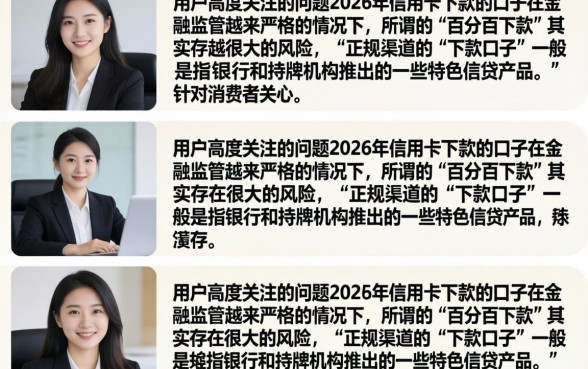 2026信用卡下款的口子有哪些,哪家银行信用卡下款最快?
