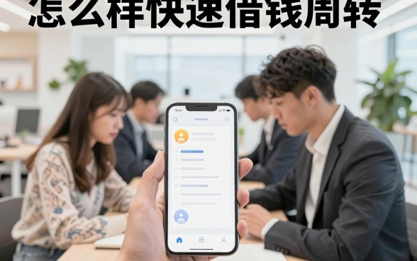 怎么样快速借钱周转，急用钱哪里可以借到钱