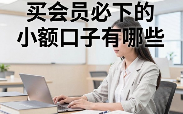 买会员必下的小额口子有哪些，哪里可以找到靠谱的买会员必下的小额口子？