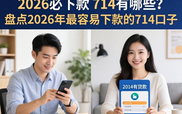 2026必下款的714有哪些？盘点2026年最容易下款的714口子