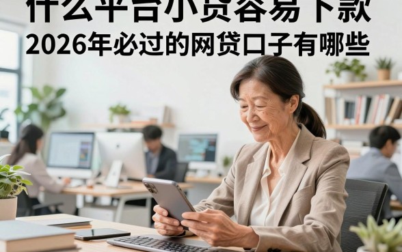 什么平台小贷容易下款,2026年必过的网贷口子有哪些