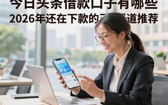 今日头条借款口子有哪些，2026年还在下款的正规渠道推荐