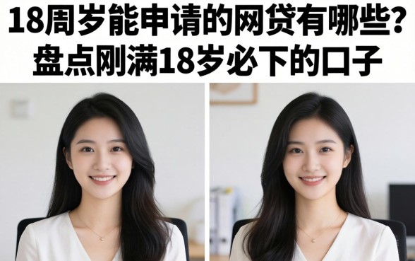 18周岁能申请的网贷有哪些？盘点刚满18岁必下的口子