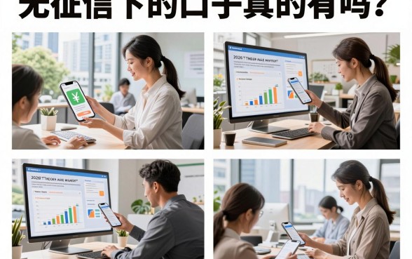 无征信下的口子真的有吗?2026年不看征信必下款的贷款平台有哪些