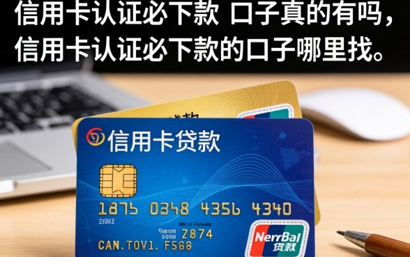 信用卡认证必下款的口子真的有吗，信用卡认证必下款的口子哪里找