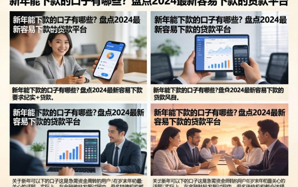 新年能下款的口子有哪些？盘点2026最新容易下款的贷款平台