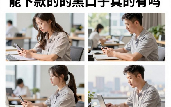 能下款的的黑口子真的有吗，2026年还能下款的黑口子在哪里找
