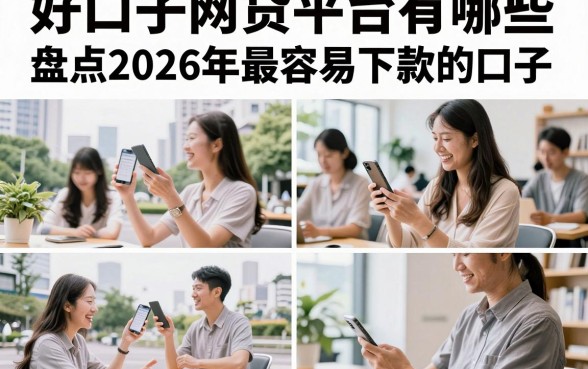 好口子网贷平台有哪些，盘点2026年最容易下款的口子