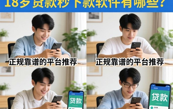 18岁贷款秒下款的软件有哪些？正规靠谱的平台推荐