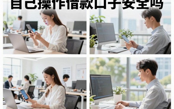 自己操作借款口子安全吗,揭秘个人申请网贷的详细步骤