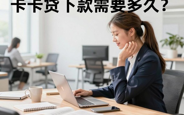 卡卡贷下款需要多久？最快几分钟到账吗