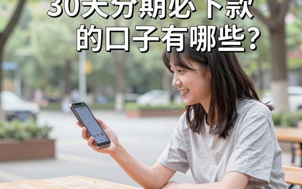 30天分期必下款的口子有哪些?30天分期必下款的口子真的靠谱吗?