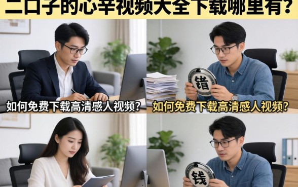二口子的心酸视频大全下载哪里有？如何免费下载高清感人视频？