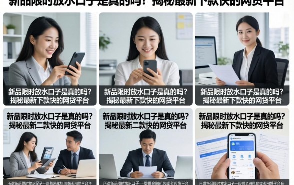 新品限时放水口子是真的吗？揭秘最新下款快的网贷平台
