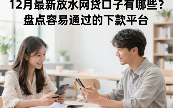12月最新放水网贷口子有哪些？盘点容易通过的下款平台