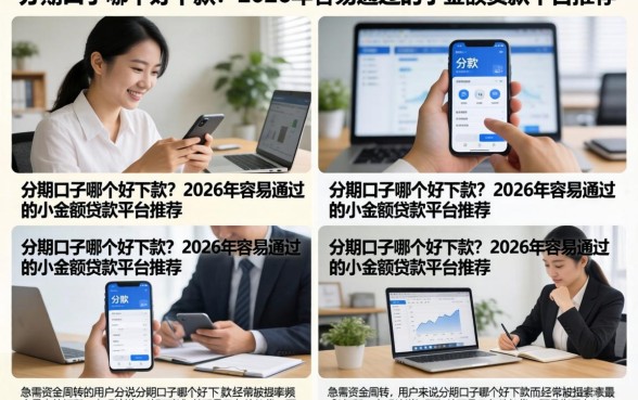 分期口子哪个好下款？2026年容易通过的小额贷款平台推荐