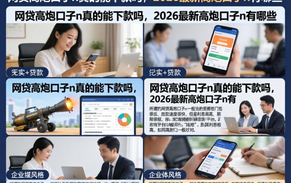 网贷高炮口子n真的能下款吗，2026最新高炮口子n有哪些