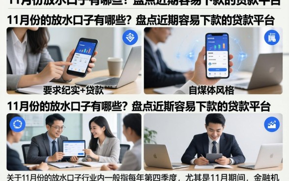11月份的放水口子有哪些?盘点近期容易下款的贷款平台