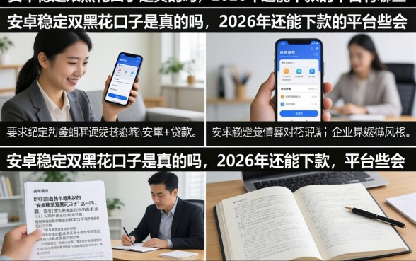 安卓稳定双黑花口子是真的吗，2026年还能下款的平台有哪些