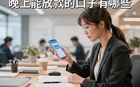 晚上能放款的口子有哪些,深夜急需用钱哪里可以快速贷款