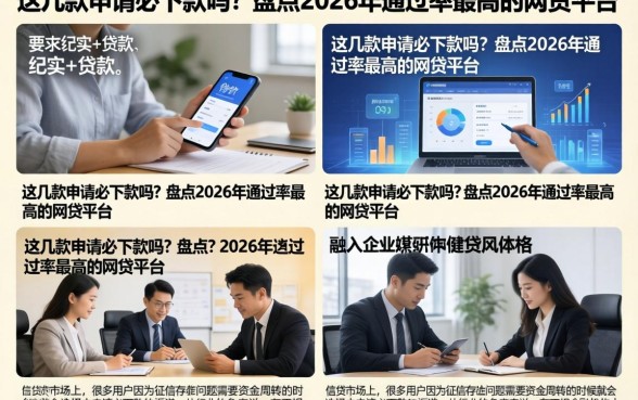 这几款申请必下款吗?盘点2026年通过率最高的网贷平台