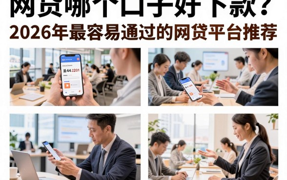 网贷哪个口子好下款?2026年最容易通过的网贷平台推荐