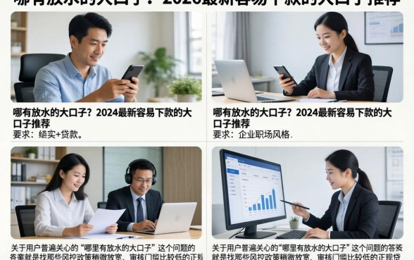 哪有放水的大口子?2026最新容易下款的大口子推荐