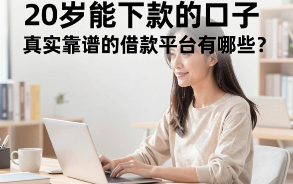 20岁能下款的口子知乎推荐吗？真实靠谱的借款平台有哪些？