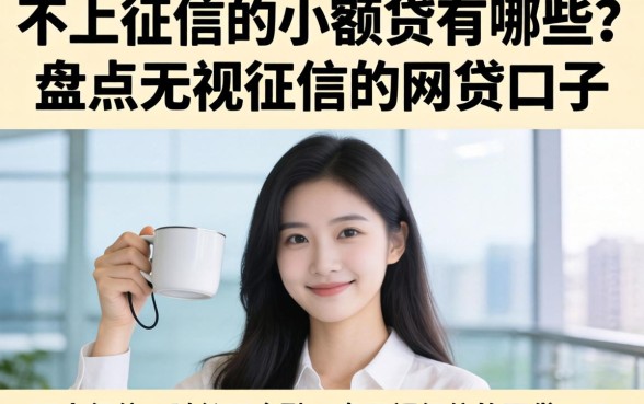 不上征信的小额贷有哪些？盘点无视征信的网贷口子