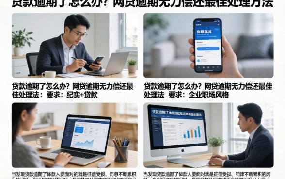 贷款逾期了怎么办？网贷逾期无力偿还最佳处理方法