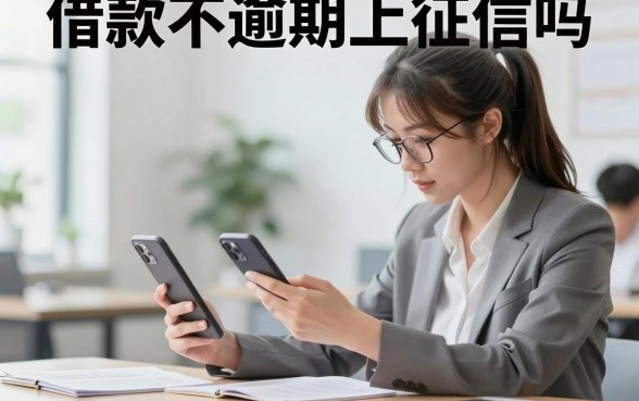 借款不逾期上征信吗,借款按时还款征信会显示吗