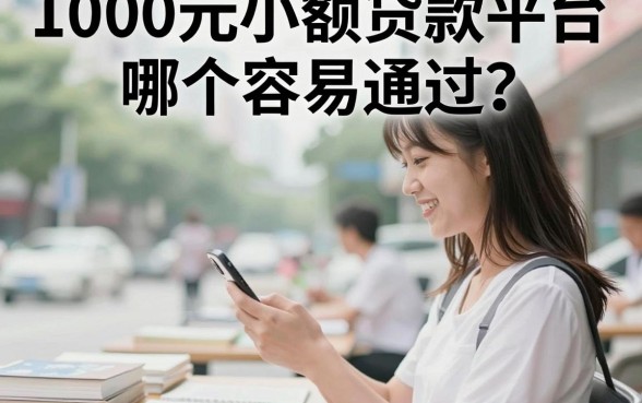 1000元小额贷款平台哪个容易通过？正规靠谱的下款口子推荐