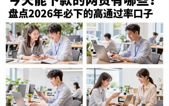 今天能下款的网贷有哪些?盘点2026年必下的高通过率口子