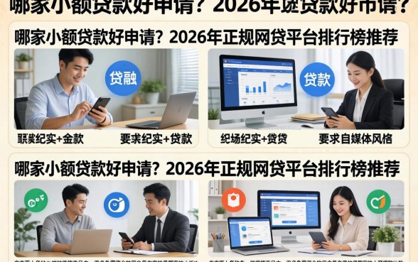 哪家小额贷款好申请？2026年正规网贷平台排行榜推荐