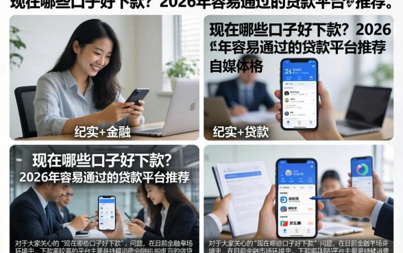 现在哪些口子好下款？2026年容易通过的贷款平台推荐