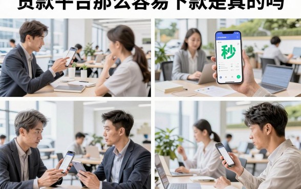 贷款平台那么容易下款是真的吗,为什么网贷审核越来越容易通过