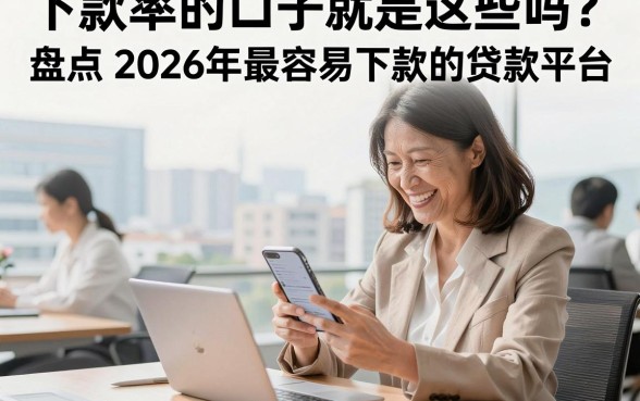 下款率的口子就是这些吗？盘点2026年最容易下款的贷款平台