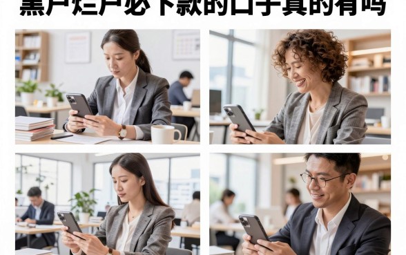 黑户烂户必下款的口子真的有吗，征信黑户哪里能借到钱